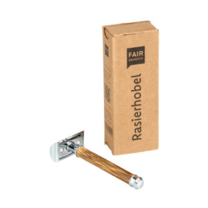 Fair Squared - Barberskraber i Bambus inkl. 5 blade - FAIR SQUARED