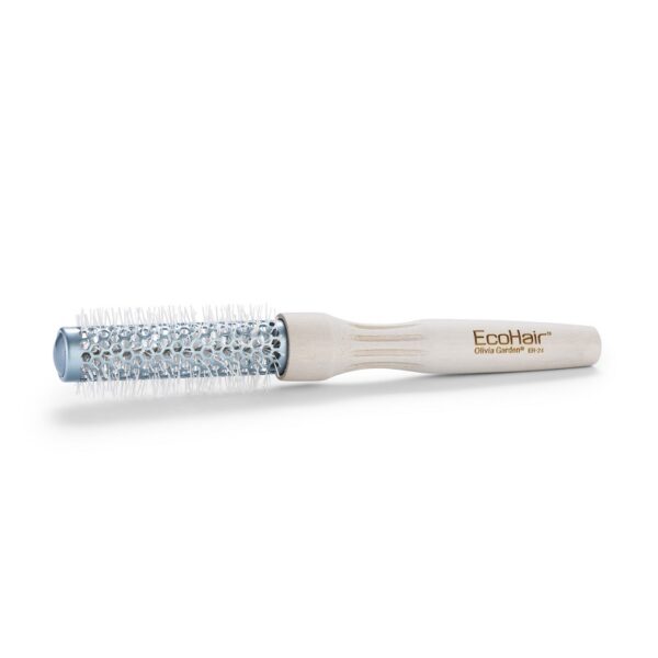 Olivia Garden® - ECOHair - Termisk Styling Hårbørste med Bambus skaft - 24mm - OLIVIA GARDEN®