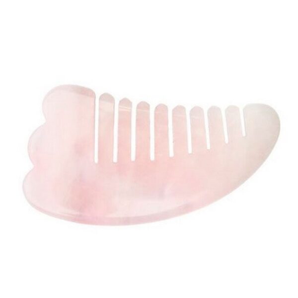 A Pure Mind - Hair Massage Gua Sha Rosa Kvarts - a pure mind