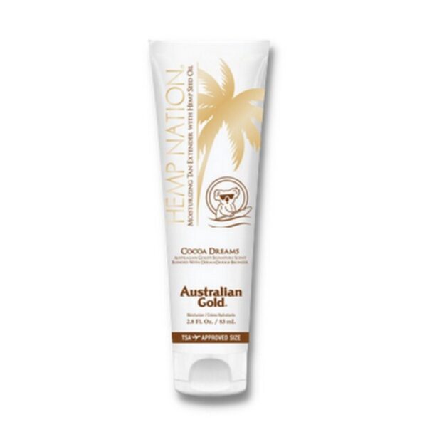 Australian Gold - Hemp Nation Cocoa Dreams Bodylotion Tan Extender - 83 ml - australian gold