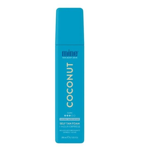 MineTan - Coconut Self Tan Foam 1 Hour - 200 ml - minetan