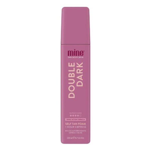 MineTan - Double Dark Self Tan Foam 1 Hour Express - 200 ml - minetan