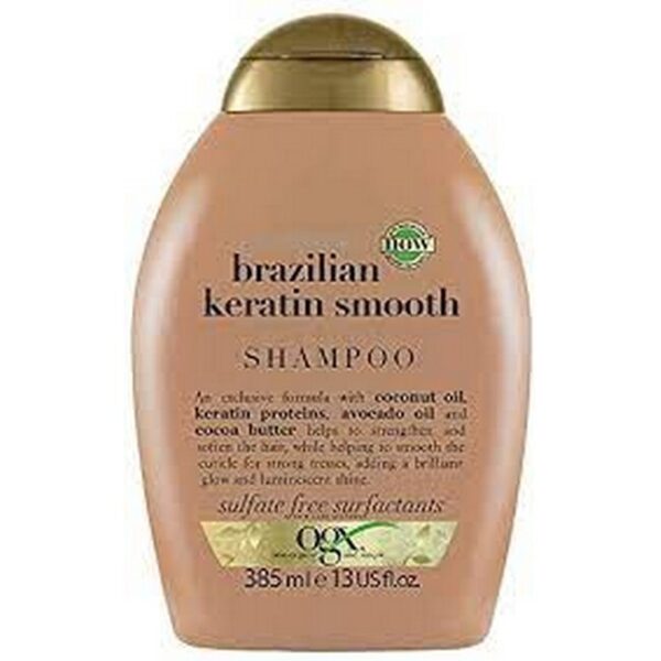Ogx - Brazilian Keratin Smooth Shampoo - 385 ml - ogx