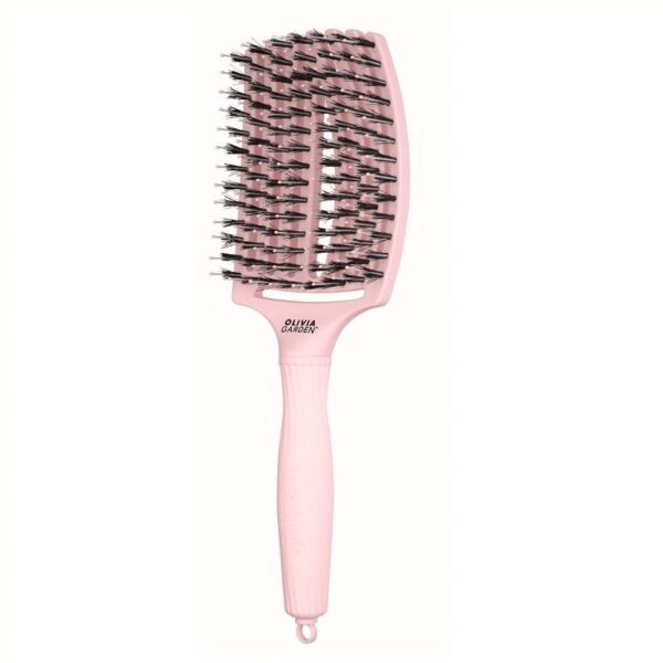 Olivia Garden® - Fingerbrush Combo pastel pink - Large - OLIVIA GARDEN®