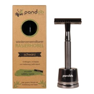 Pandoo - Barberskraber i Sort Metal - Pandoo