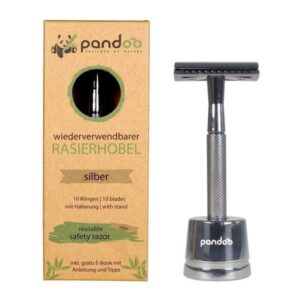 Pandoo - Barberskraber i Sølvfarvet Metal - Pandoo