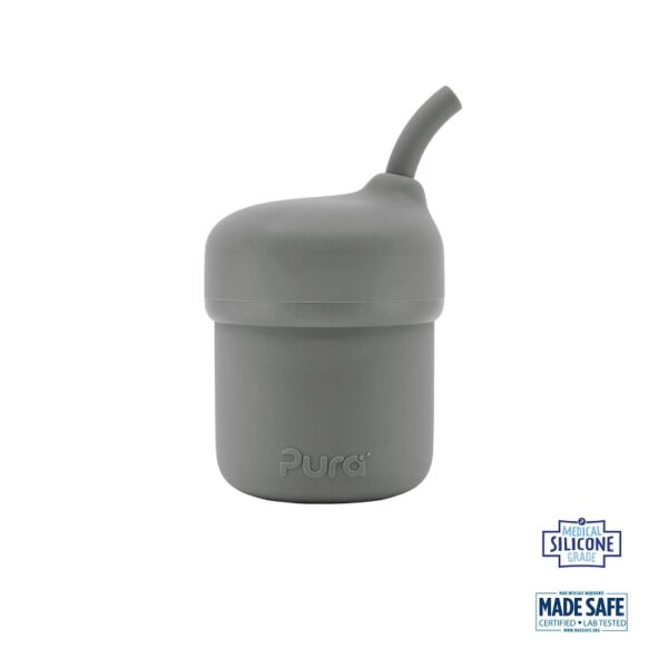 Pura® - my-my Straw Cup - Grey - pura®