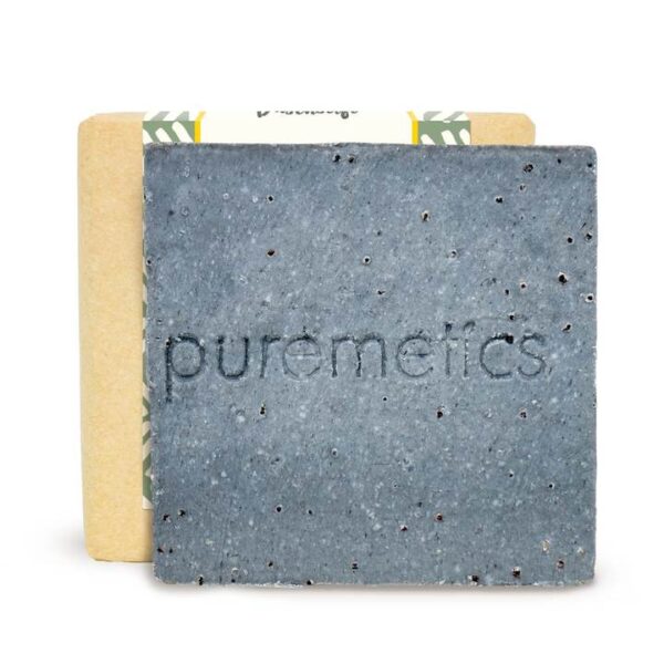 puremetics - Peeling Sæbebar med oliven & Valmuefrø - puremetics