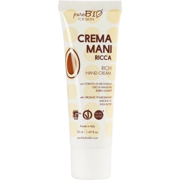 puroBIO for skin - BIO Rich Hand Cream - Shea - puroBIO Cosmetics