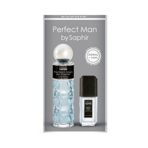 Saphir Parfums - Perfect Man Gavesæt - 200 + 30 ml - Edp - saphir parfums
