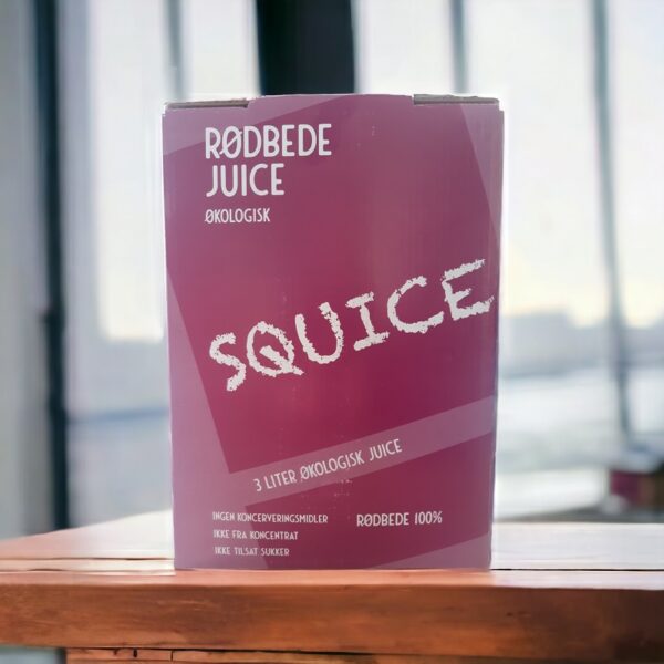 SQUICE - Økologisk Rødbede juice - Koldpresset -