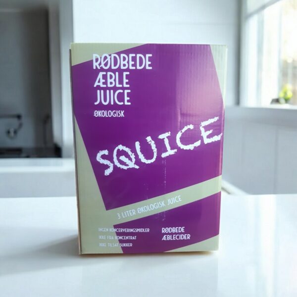 SQUICE - Økologisk Rødbede Æble juice - Koldpresset -