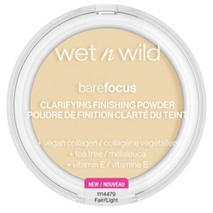 Wet n Wild - Bare Focus Clarifying Finishing Powder Fair Light - 7,8 g - wet n wild