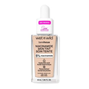 Wet n Wild - Bare Focus Niacinamide Skin Tint - Fair - 32 ml - wet n wild