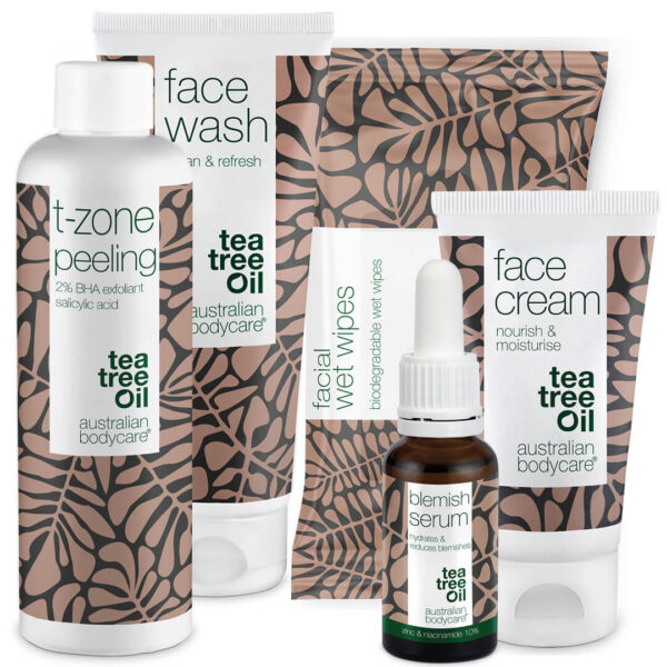BHA T-Zone Peeling Pakken â Modvirker og forebygger fedtet hud i T-zone - Australian Bodycare