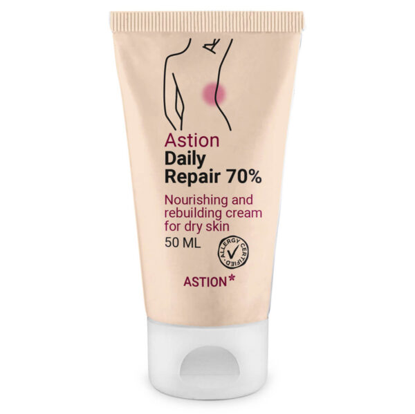 Astion Fedtcreme 70 % â Daglig fugtpleje ved eksem og kløe - 50 ml - Astion Pharma