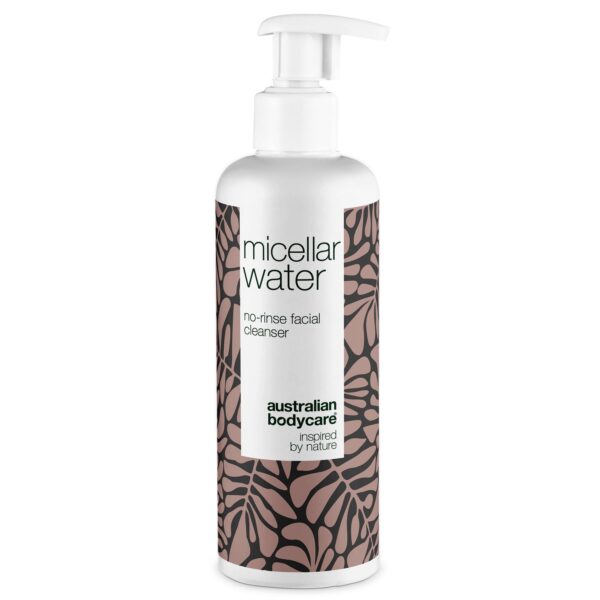 Micellar Water  -  Effektiv rens til uren og fedtet hud â Micellar Water fjerner makeup, snavs og overskydende olie. Perfekt til uren hud og daglig ansigtsrens. - 3 stk. - Australian Bodycare