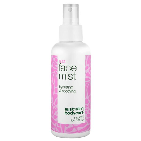 B12 Face Mist  -  Fugtgivende Spray for Frisk og Strålende Hud â B12 Face Mist giver huden fugt og friskhed. Perfekt til daglig brug eller som hurtig opfriskning i løbet af dagen. - 1 stk. - Australian Bodycare