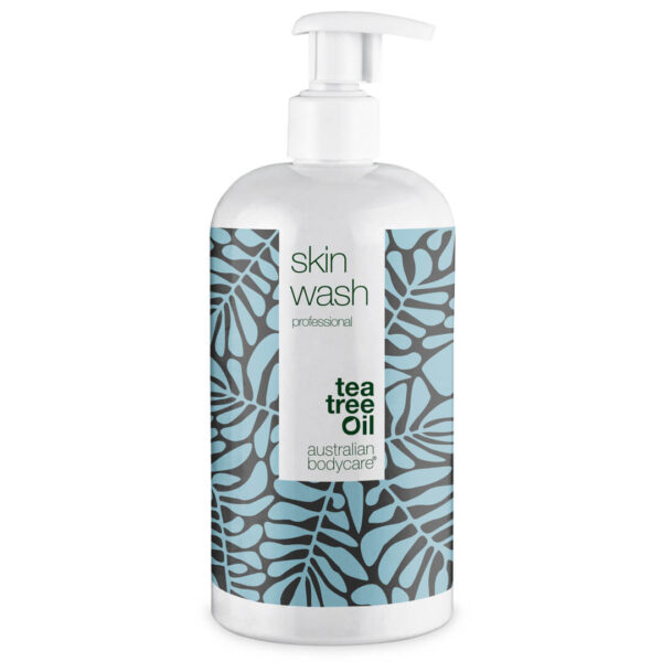 Professionel Skin Wash med Tea Tree Oil â Professionel showergel mod bumser og uren hud - 1000 ml - Australian Bodycare