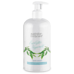 Professionel Eucalyptus Skin Wash â Showergel til professionel brug med naturlig Tea Tree Oil og eukalyptus - 500 ml - Australian Bodycare