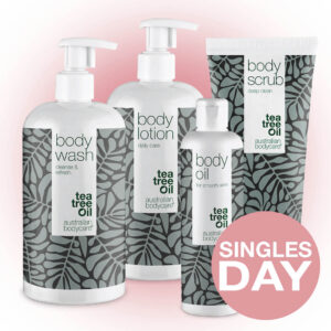 Singles Day pakketilbud på kropspleje â Perfekt undskyldning til at forkæle dig selv eller en, du holder af - Australian Bodycare