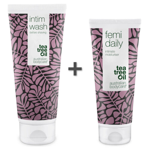 Creme & Vask til pleje ved Analkløe â 2 produkter til pleje af kløe ved endetarmen - Australian Bodycare