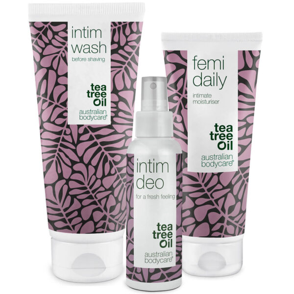 Pakke til pleje ved bakteriel vaginose â Intimprodukter mod uønsket lugt, kløe og svie - Australian Bodycare