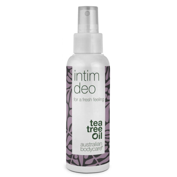 Intim Deo mod uønsket lugt â Intim deodorant modvirker lugt fra underliv og irritation i intimområdet - Tea Tree Oil - Australian Bodycare