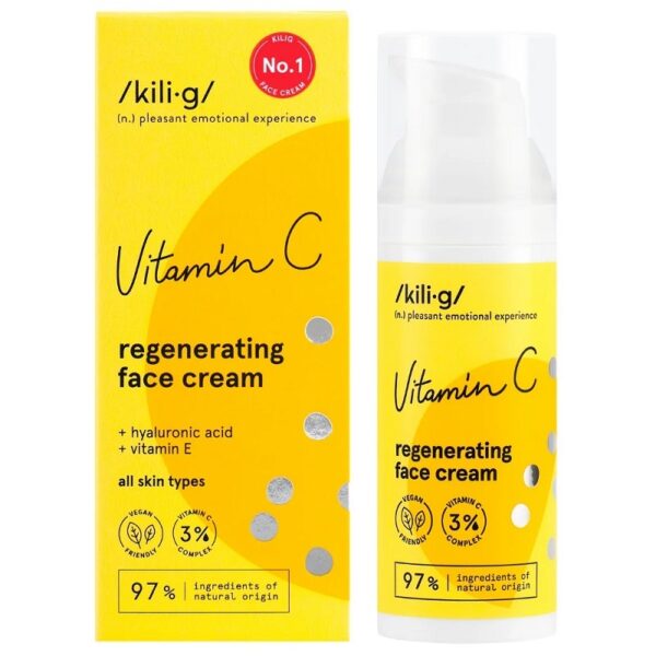 /kili∙g/ - Vitamin C - Regenerating face cream - kili g