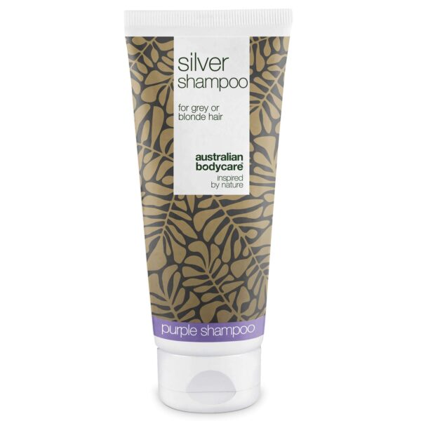 Silver Shampoo  -  Få frisk, glansfuldt blondt og gråt hår â Neutralisér gule toner med Silver Shampoo. Perfekt til blondt og gråt hår. Giver kølige nuancer og blød glans. - 1 stk. - Australian Bodycare