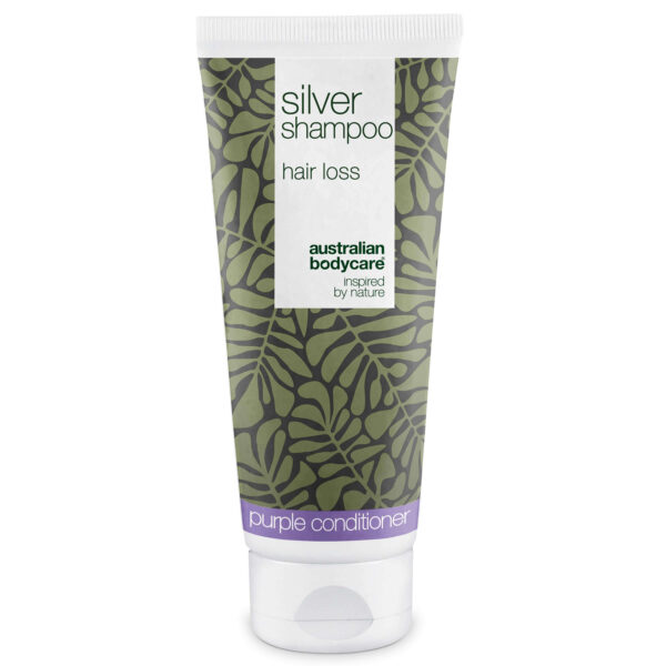 Silver Shampoo  -  Støtter sund hårvækst og fjerner gule skær â Neutraliser gule toner med Silver Shampoo. Styrker håret og fremmer en sund hovedbund. Ideel til blondt og gråt hår. - 1 stk. - Australian Bodycare