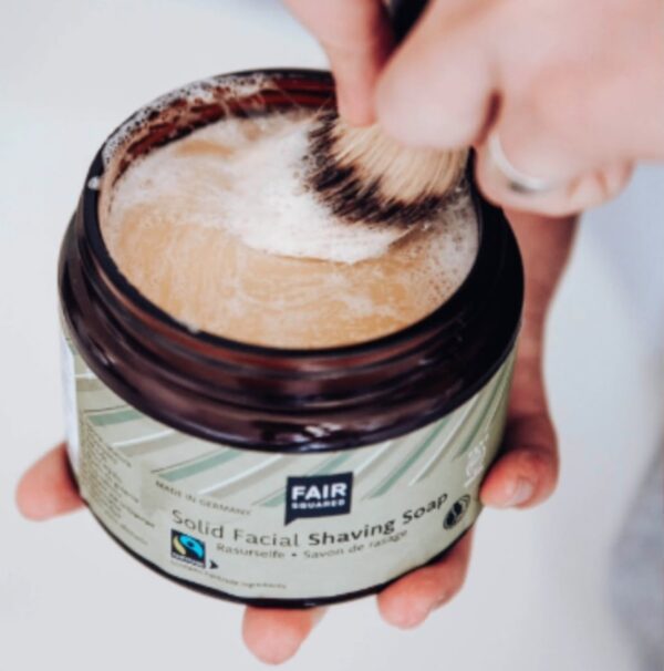 Fair Squared - Solid Facial Shaving Soap - FAIR SQUARED
