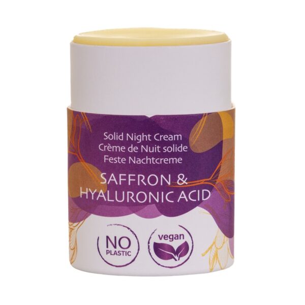 Beauty Made Easy® - Solid Nigth Cream - Saffron & Hyaluronic - BEAUTY MADE EASY®