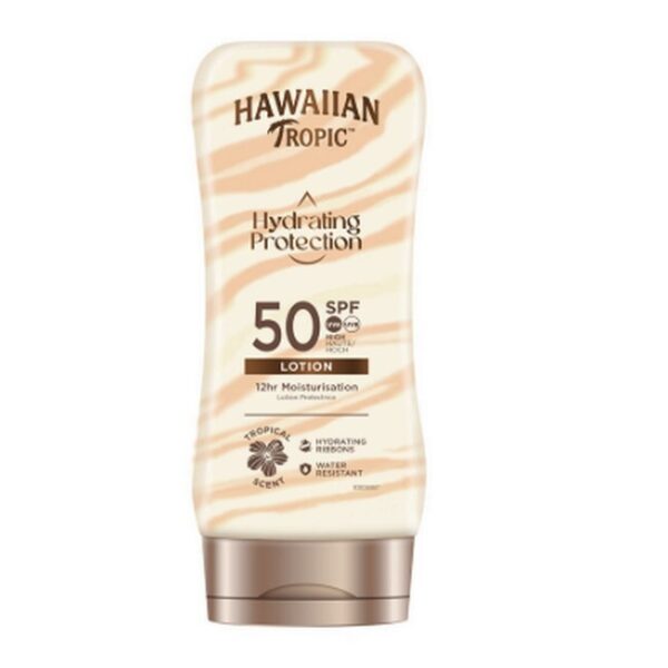 Hawaiian Tropic - Silk Sun Lotion SPF 50 - 180 ml - hawaiian tropic