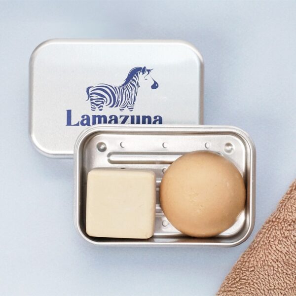 Lamazuna - Sæbeetui med drypbakke - Lamazuna