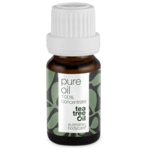 Koncentreret Tea Tree Oil til hudproblemer â  100% naturlig og ufortyndet Tea Tree Oil fra Australien - Lemon / 10 ml - Australian Bodycare