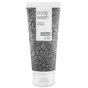 Body Wash med Tea Tree Oil â Showergel til daglig pleje og mod bumser og uren hud på kroppen - Lemon / 500 ml - Australian Bodycare
