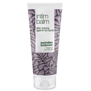 Intim Balm aftershave mod barberknopper â Aftershave mod røde knopper og indgroede hår efter intimbarbering - Lemon / 100 ml - Australian Bodycare