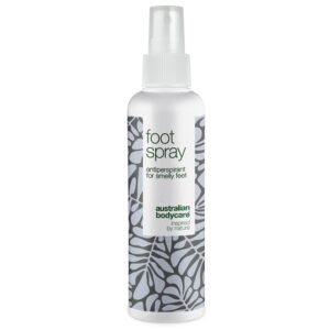 Fodspray mod sure tæer â Antiperspirant mod sure tæer og fødder - Australian Bodycare
