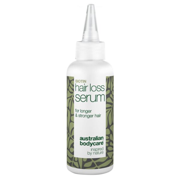Hårtabsserum med Biotin og Capilia Longa â Serum til pleje ved hårtab, fint hår og udtynding - 100 ml - Australian Bodycare
