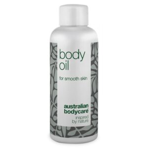 Kropsolie til pleje af strækmærker og ar â Reducerer synligheden af pigmentpletter og appelsinhud - Tea Tree Oil / 80 ml - Australian Bodycare