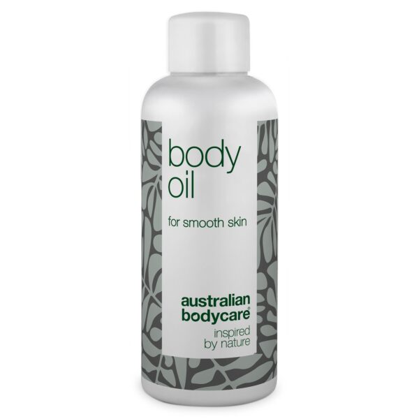 Kropsolie til pleje af strækmærker og ar â Reducerer synligheden af pigmentpletter og appelsinhud - Tea Tree Oil / 80 ml - Australian Bodycare