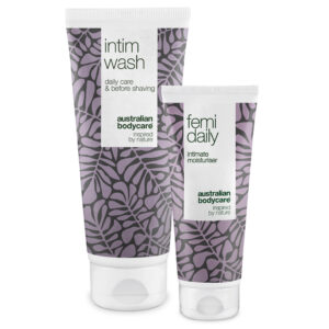 Creme & Vask til pleje ved Analkløe â 2 produkter til pleje af kløe ved endetarmen - Australian Bodycare