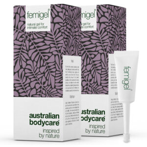 30 stk. Femigel intimgel â Plejende gel til intimområdet mod lugt, tørhed og kløe - Australian Bodycare