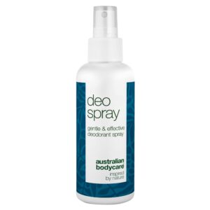 Antiperspirant Deodorantspray  -  Effektiv mod sved og lugt â Bliv frisk hele dagen med denne deodorant. Kontrollerer sved, eliminerer lugt og er dermatologisk testet. Perfekt til alle hudtyper. - 1 stk. - Australian Bodycare