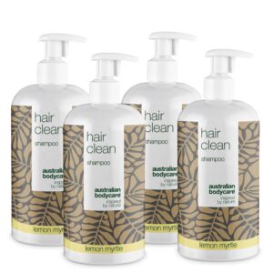 4 for 3 Tea Tree shampoo 500 ml Lemon Myrtle - pakketilbud â Pakketilbud med 4 shampoos (500 ml): Tea Tree Oil og Lemon Myrtle - Australian Bodycare