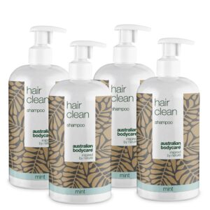 4 for 3 Tea Tree shampoo 500 ml Mint - pakketilbud â Pakketilbud med 4 shampoos (500 ml): Tea Tree Oil Mint - Australian Bodycare
