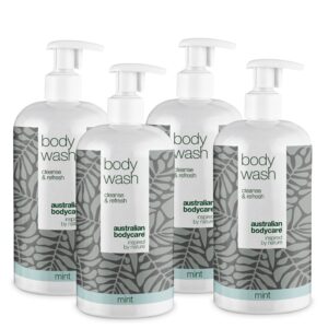 4 for 3 Tea Tree Body Wash 500 ml Mint - pakketilbud â Pakketilbud med 4 Body Wash (500 ml): Tea Tree Oil Mint - Australian Bodycare