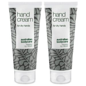 2x Håndcreme til tørre hænder â Daglig behandling af tør, revnet og kløende hud på hænderne - Australian Bodycare