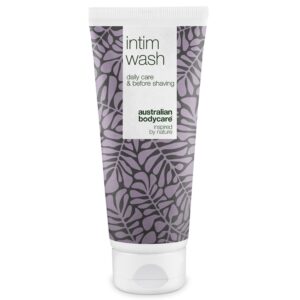 Intimsæbe til brug inden barbering â Modvirker røde knopper, skægpest og indgroede hår efter intimbarbering - Lemon / 200 ml - Australian Bodycare
